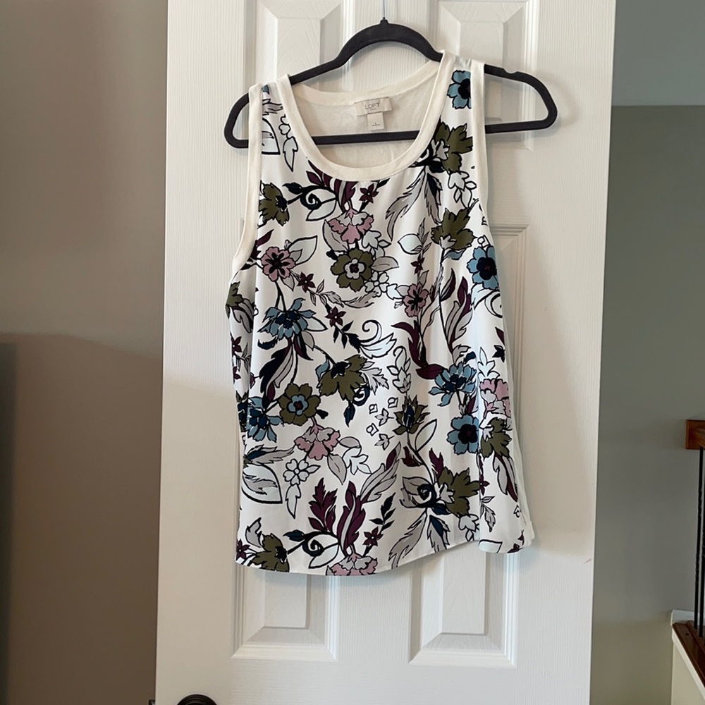 Loft outlet size large Sweater tank